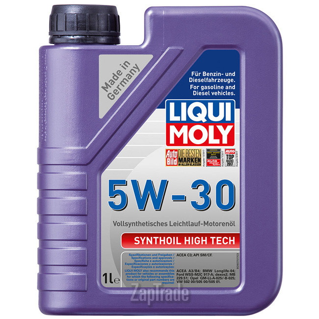 Купить моторное масло Liqui moly Synthoil High Tech, в интернет-магазине в Санкт-Петербурге