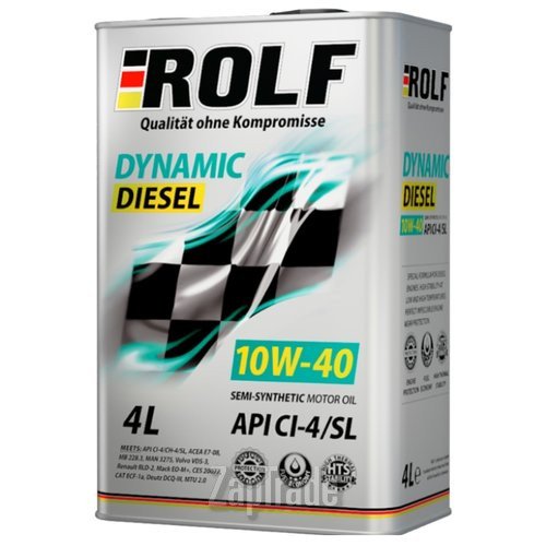 Купить моторное масло Rolf Dynamic Diesel 10W-40, в интернет-магазине в Санкт-Петербурге
