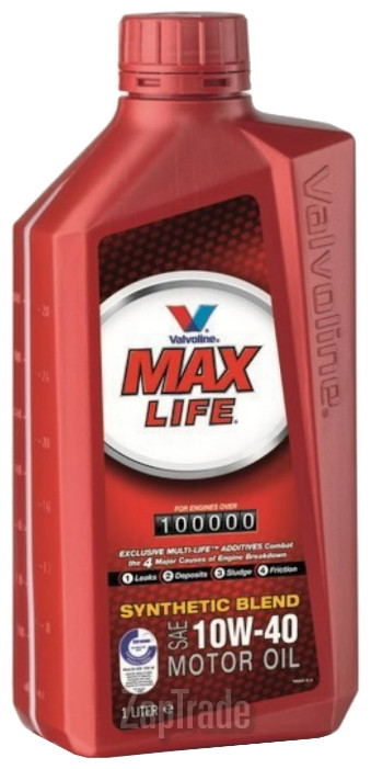 Купить моторное масло Valvoline MAXLIFE SAE 10W-40, 1л, в интернет-магазине в Санкт-Петербурге