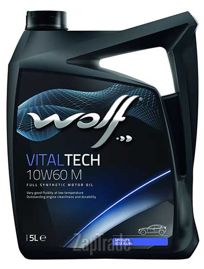Купить моторное масло Wolf VITALTECH 10W60 M, в интернет-магазине в Санкт-Петербурге
