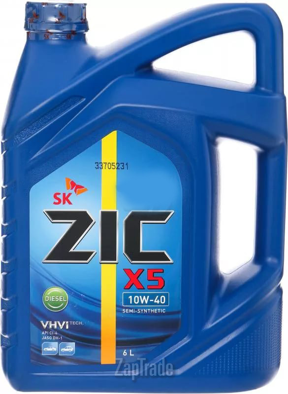 Купить моторное масло Zic X5 Diesel, в интернет-магазине в Санкт-Петербурге