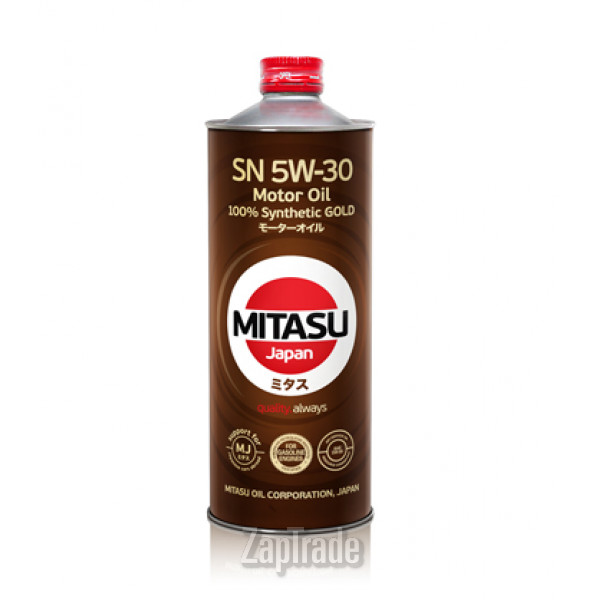 Купить моторное масло Mitasu GOLD 5W-30, в интернет-магазине в Санкт-Петербурге