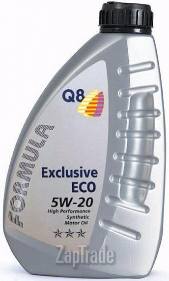 Купить моторное масло Q8 Formula Exclusive Eco SAE 5W-20, в интернет-магазине в Санкт-Петербурге