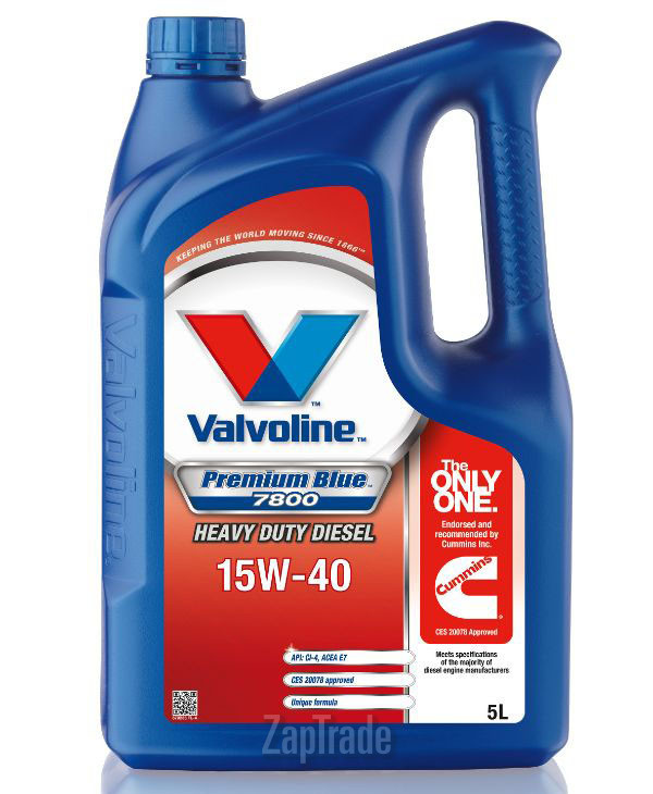 Купить моторное масло Valvoline Premium Blue 7800, в интернет-магазине в Санкт-Петербурге