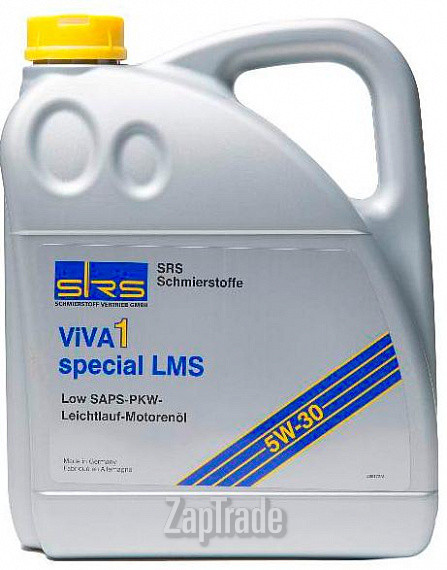 Купить моторное масло Srs VIVA 1 Special LMS 5W-30, в интернет-магазине в Санкт-Петербурге