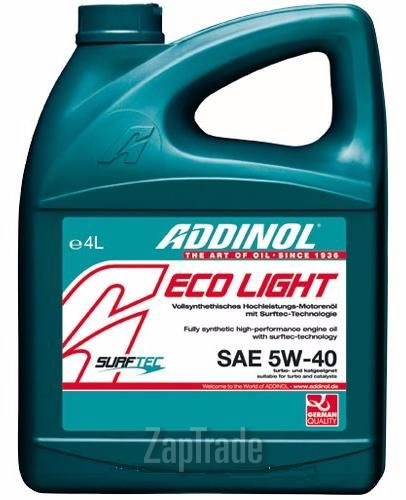 Купить моторное масло Addinol ECO Light, в интернет-магазине в Санкт-Петербурге