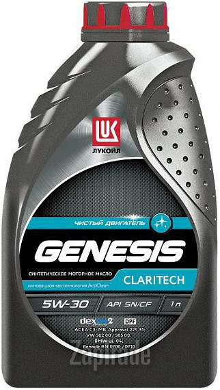 Купить моторное масло Lukoil Genesis Claritech, в интернет-магазине в Санкт-Петербурге