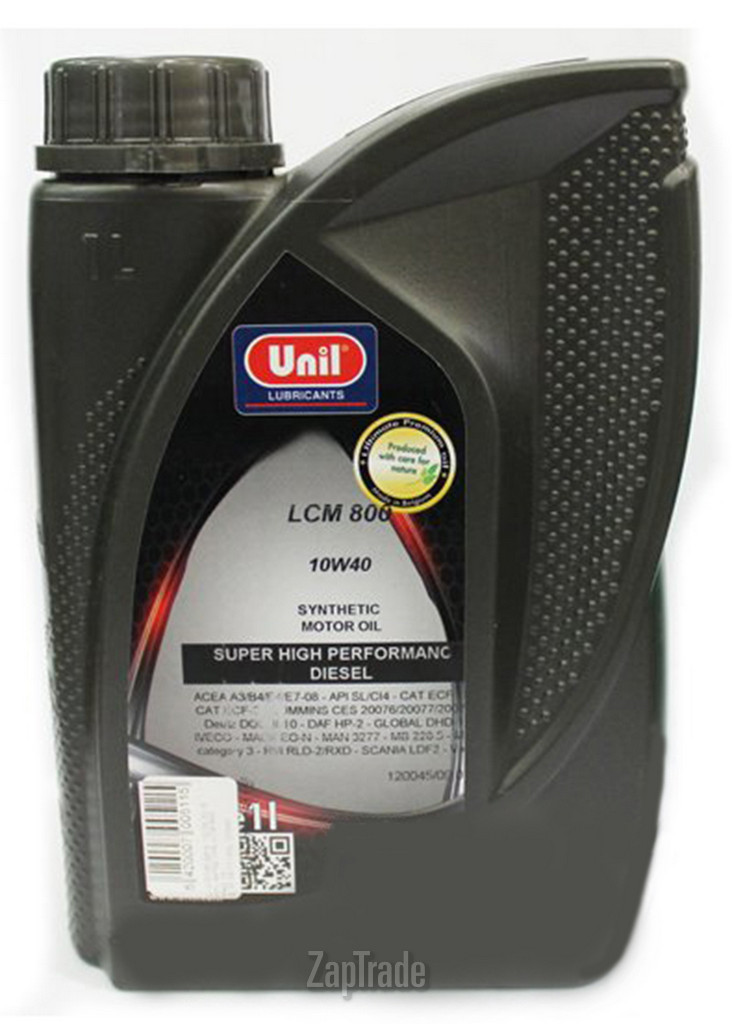 Купить моторное масло Unil LCM 800 10W40, в интернет-магазине в Санкт-Петербурге