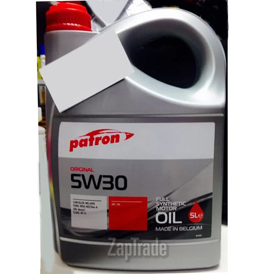 Купить моторное масло Patron Original 5W-30, в интернет-магазине в Санкт-Петербурге