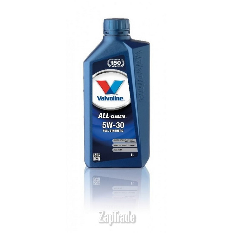 Купить моторное масло Valvoline ALL CLIMATE 5W-30, 1л, в интернет-магазине в Санкт-Петербурге
