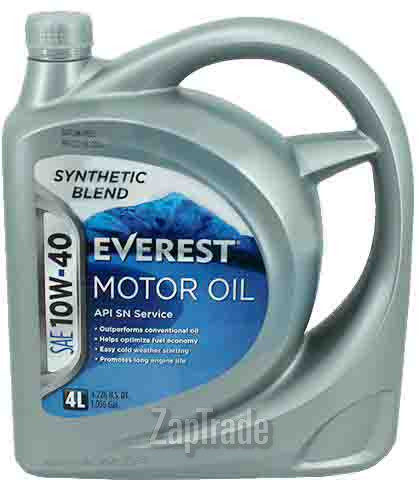 Купить моторное масло Everest Synthetic Blend, в интернет-магазине в Санкт-Петербурге