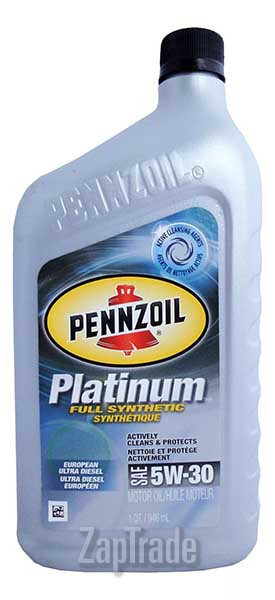 Купить моторное масло Pennzoil Platinum European Ultra Diesel, в интернет-магазине в Санкт-Петербурге