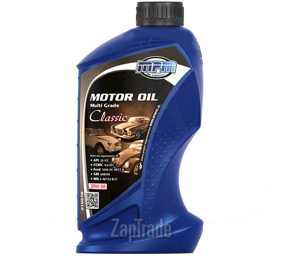 Купить моторное масло Mpm oil Multi Grade Classic, в интернет-магазине в Санкт-Петербурге