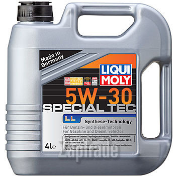 Купить моторное масло Liqui moly НС-синтетическое моторное масло Special Tec LL 5W-30, в интернет-магазине в Санкт-Петербурге