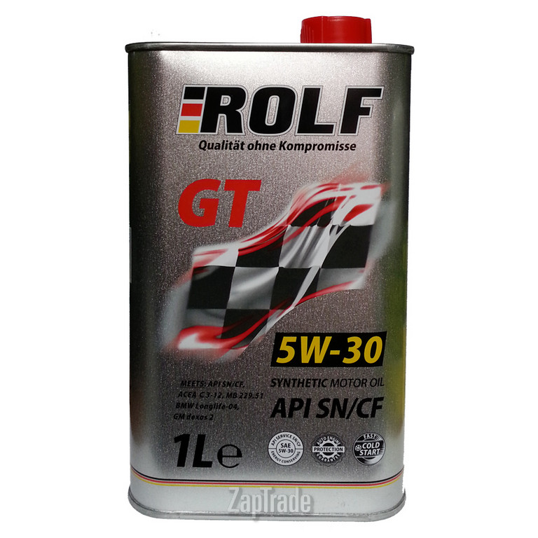 Купить моторное масло Rolf GT 5W-30 SN/CF, в интернет-магазине в Санкт-Петербурге