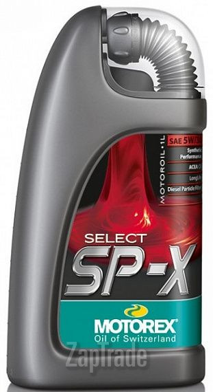 Купить моторное масло Motorex Select SP-X, в интернет-магазине в Санкт-Петербурге