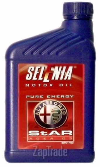 Купить моторное масло Selenia StAR Pure Energy 5W-40, в интернет-магазине в Санкт-Петербурге