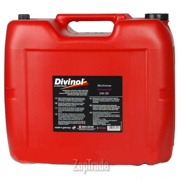 Купить моторное масло Divinol Multimax Advanced 5W30, в интернет-магазине в Санкт-Петербурге