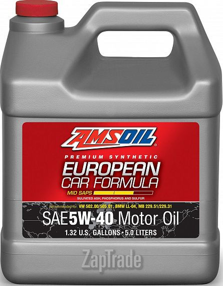 Купить моторное масло Amsoil European Car Formula Mid-SAPS Synthetic Motor Oil, в интернет-магазине в Санкт-Петербурге
