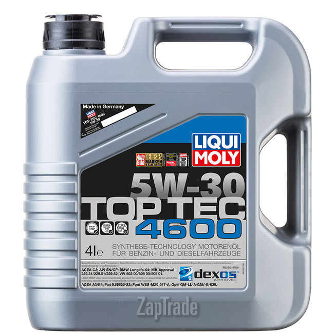Купить моторное масло Liqui moly Top Tec 4600, в интернет-магазине в Санкт-Петербурге