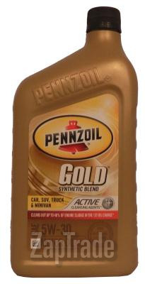 Купить моторное масло Pennzoil Gold Synthetic Blend Motor Oil, в интернет-магазине в Санкт-Петербурге