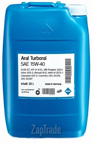 Купить моторное масло Aral Turboral, в интернет-магазине в Санкт-Петербурге