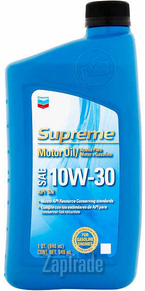 Купить моторное масло Chevron Supreme Synthetic Blend, в интернет-магазине в Санкт-Петербурге