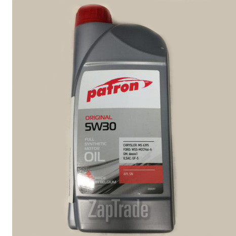 Купить моторное масло Patron Original 5W-30, в интернет-магазине в Санкт-Петербурге