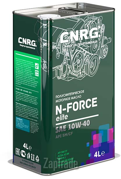 Купить моторное масло C.n.r.g. N-Force Elite, в интернет-магазине в Санкт-Петербурге