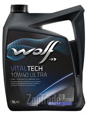 Купить моторное масло Wolf VITALTECH 10W40 ULTRA, в интернет-магазине в Санкт-Петербурге