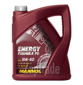 Купить моторное масло Mannol Energy Formula PD 5W-40 (MN7913-5), в интернет-магазине в Санкт-Петербурге