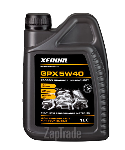 Купить моторное масло Xenum GPX 5W40 с микрографитом, в интернет-магазине в Санкт-Петербурге