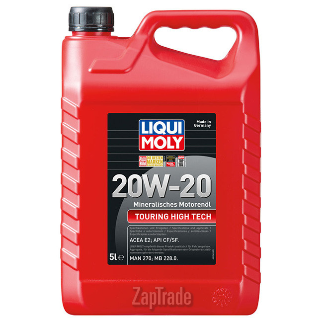 Купить моторное масло Liqui moly Touring High Tech, в интернет-магазине в Санкт-Петербурге