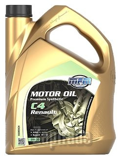 Купить моторное масло Mpm oil Premium Synthetic C4 Renault, в интернет-магазине в Санкт-Петербурге