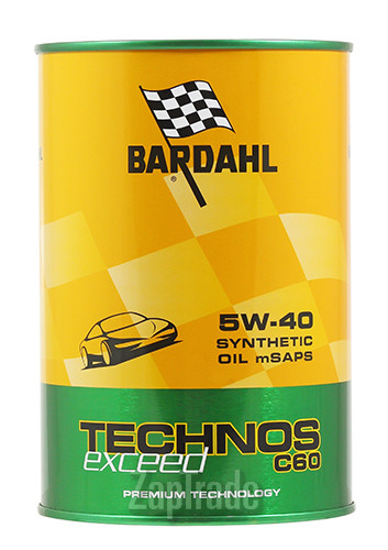 Купить моторное масло Bardahl Technos C60 5W40 Exceed, в интернет-магазине в Санкт-Петербурге