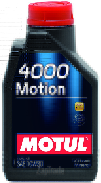 Купить моторное масло Motul 4000 Motion 10w30, в интернет-магазине в Санкт-Петербурге