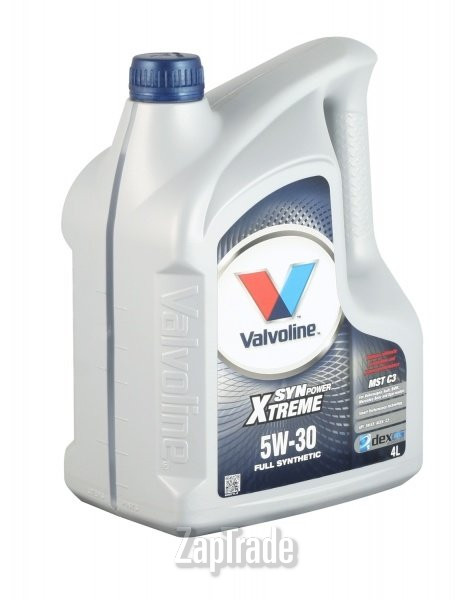 Купить моторное масло Valvoline SYNPOWER XTREME MST SAE C3 5W-30, 4л, в интернет-магазине в Санкт-Петербурге