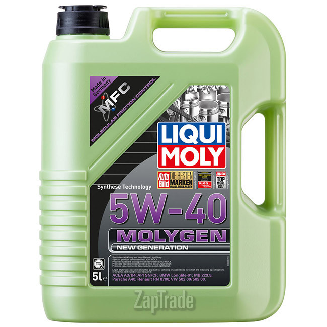 Купить моторное масло Liqui moly Molygen New Generation, в интернет-магазине в Санкт-Петербурге