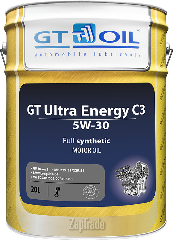 Купить моторное масло Gt oil GT Ultra Energy C3, в интернет-магазине в Санкт-Петербурге
