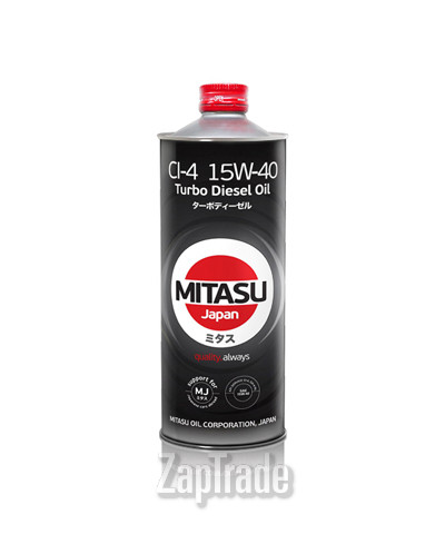 Купить моторное масло Mitasu TURBO DIESEL CI-4 15W-40, в интернет-магазине в Санкт-Петербурге