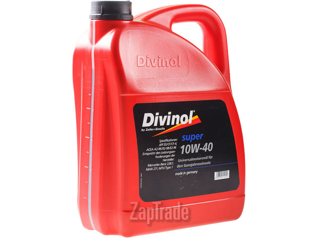 Купить моторное масло Divinol Super 10W40, в интернет-магазине в Санкт-Петербурге