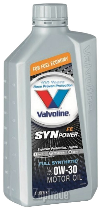 Купить моторное масло Valvoline SYNPOWER FE SAE 0W-30, 1л, в интернет-магазине в Санкт-Петербурге