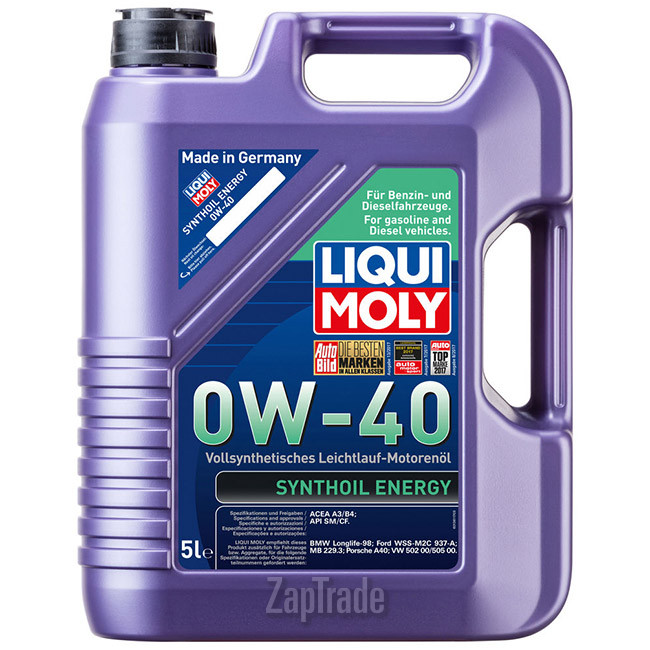 Купить моторное масло Liqui moly Synthoil Energy, в интернет-магазине в Санкт-Петербурге