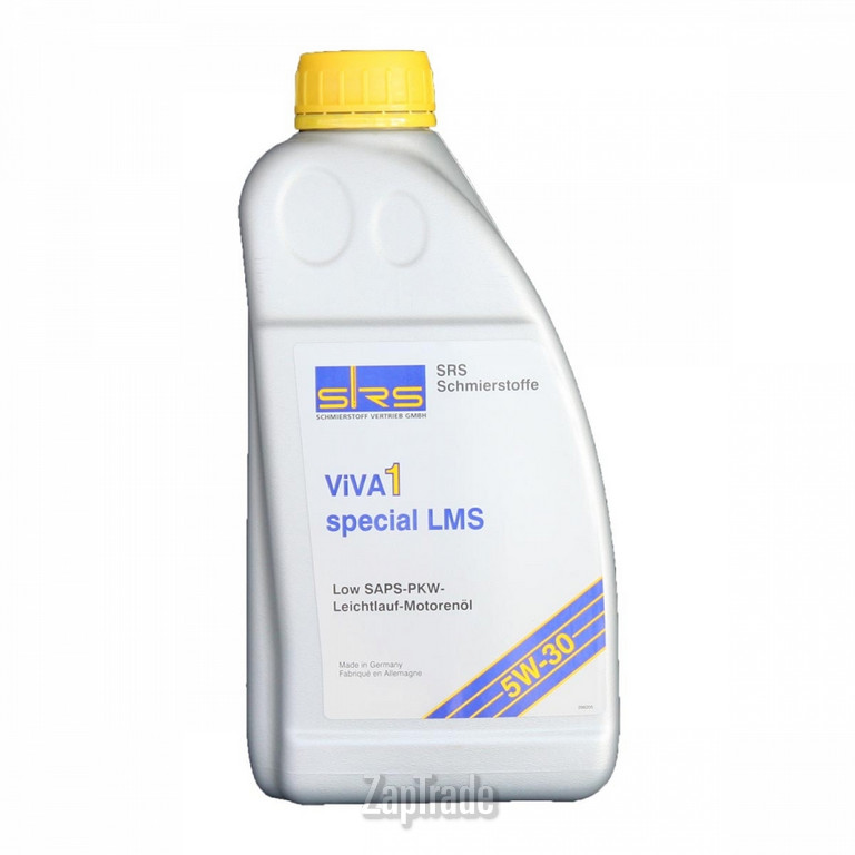 Купить моторное масло Srs VIVA 1 special LMS 5W-30, в интернет-магазине в Санкт-Петербурге