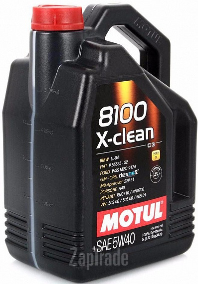 Купить моторное масло Motul 8100 X-clean, в интернет-магазине в Санкт-Петербурге