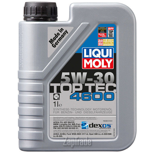 Купить моторное масло Liqui moly Top Tec 4600, в интернет-магазине в Санкт-Петербурге
