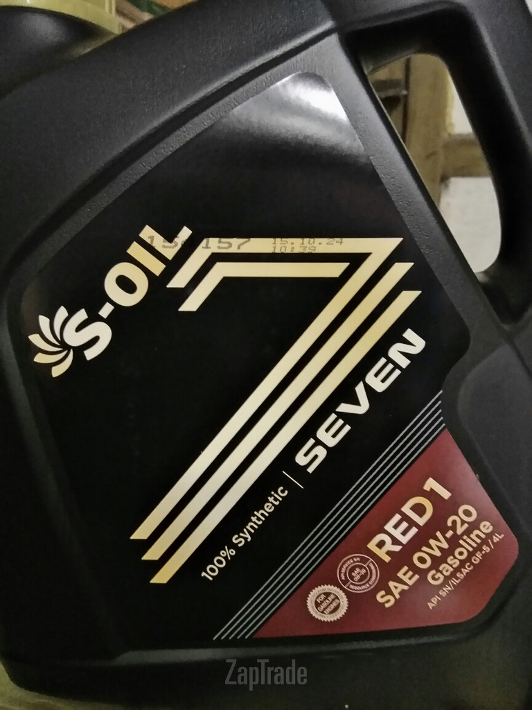 Купить моторное масло S-oil SEVEN RED1, в интернет-магазине в Санкт-Петербурге