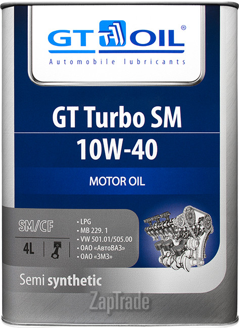 Купить моторное масло Gt oil GT Turbo SM, в интернет-магазине в Санкт-Петербурге