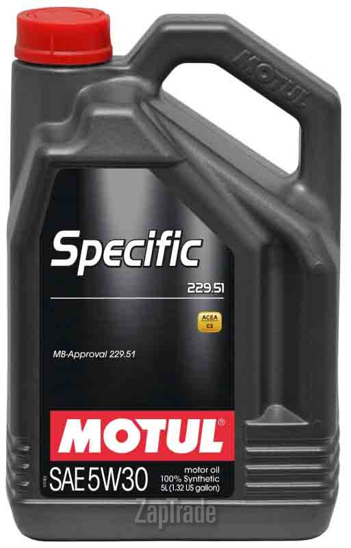 Купить моторное масло Motul Specific MB 229.51, в интернет-магазине в Санкт-Петербурге
