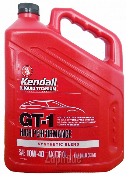 Купить моторное масло Kendall GT-1 High Performance Motor Oil with Liquid Titanium 10W-40, в интернет-магазине в Санкт-Петербурге